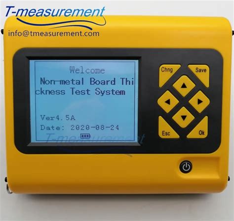 concrete thickness measuring device|concrete thickness gauge test.